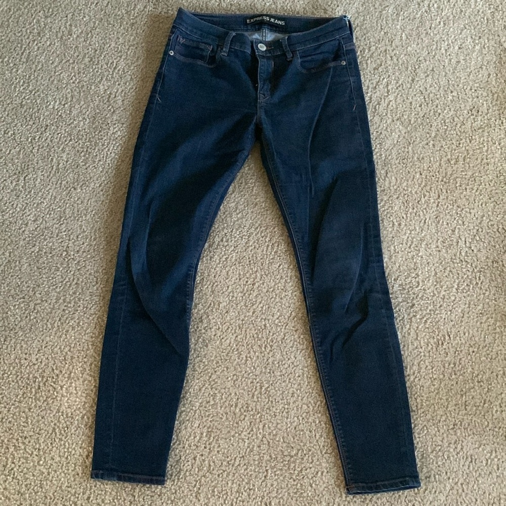 Women’s express 6R leggings dark wash